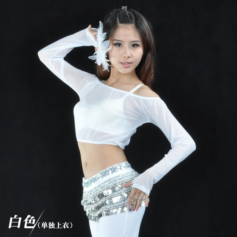 Dancewear Polyester Belly Dance Tops For ladies More Colors